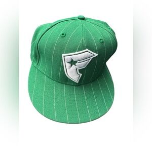 Famous Stars and Straps New Era Hat Cap Fitted Adult 7 1/4 Green 59Fifty